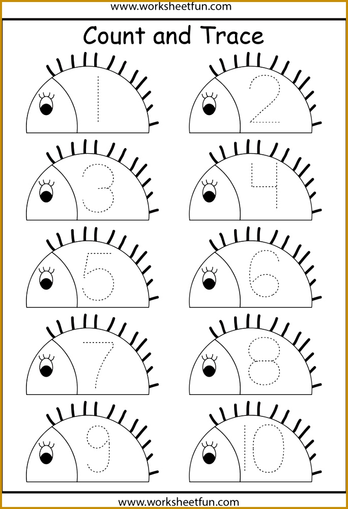 Number tracing 1 10 1000684