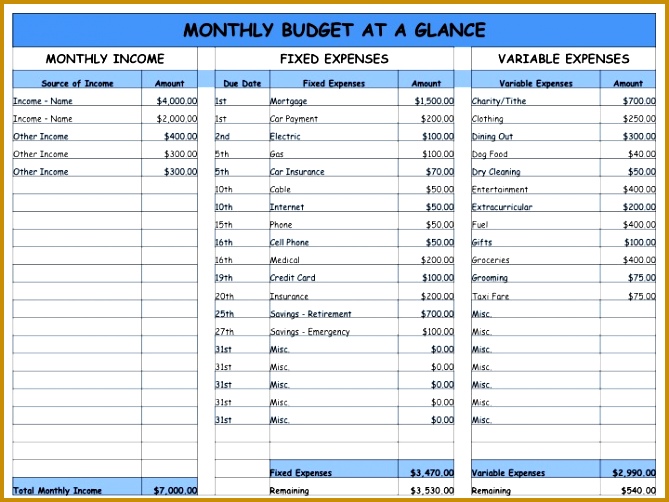 Home is Where my Heart is Monthly Bud Easy Worksheet 502669