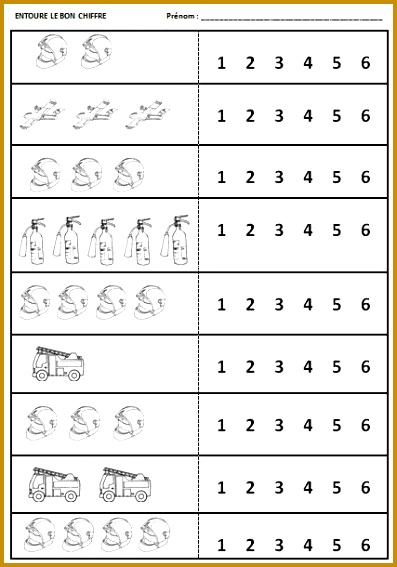 Math Activities Kindergarten Worksheets School Worksheets munity Helpers munity Workers Fire Safety Number Tracing Montessori Counting Games 567397