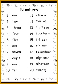 Number Worksheets For Kindergarten 1 20 Album are 271186