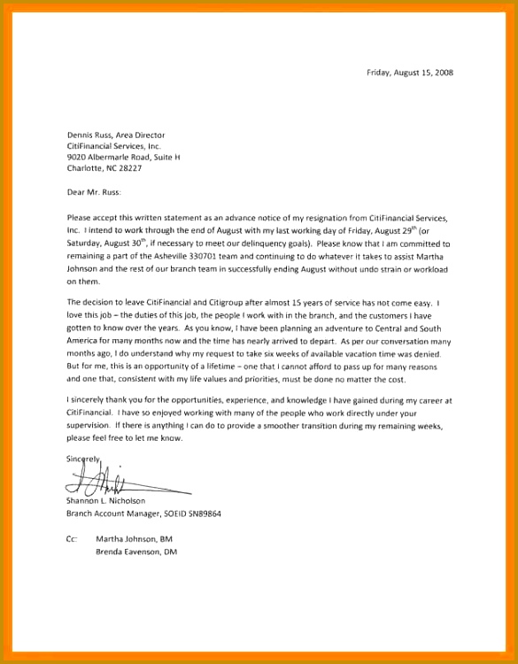 6 how to write a letter of resignation nursing riobrazil blog nursing resignation letter 750585