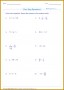 6 One Step Equations Worksheet