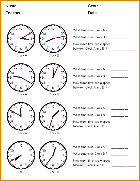 Elapsed Time Practice Worksheets Worksheets for all Download and Worksheets 569736