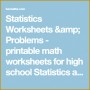 7 Printable Math Worksheets