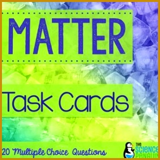 Matter Task Cards Properties 325325