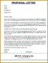 7 Proposal Letter Template
