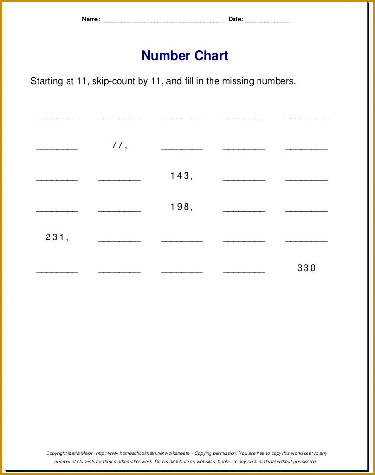 skip count by 11s 766970