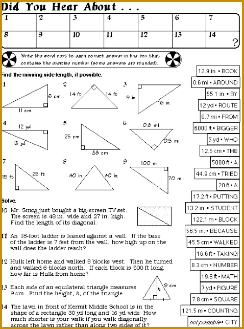 Bridge Math Worksheets 643478