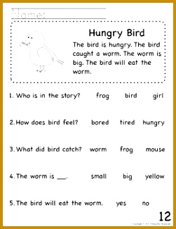 Beginning Readers prehension Packet for Early Education or Special Education 325251