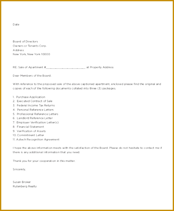 Coop Landlord Reference Letter For Friend 678558