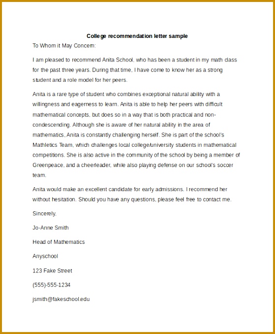 Bunch Ideas Sample Re Mendation Letter Format Excellent Student Re mendation Letter Format of Student 678558
