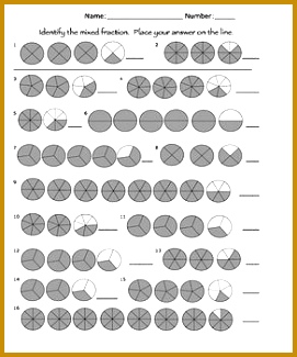 Fractions Worksheets Mixed Numbers Worksheet 325271
