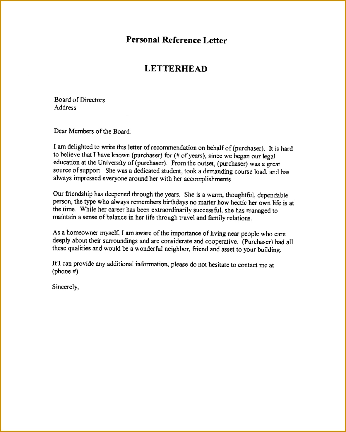 free mendation letters 14751182
