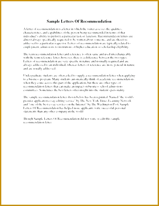 letter of re mendation format business letter of re mendation letter of re mendation sharp business letter of re mendation 659509