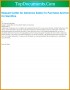 3 Request Letter for Advanced Payment