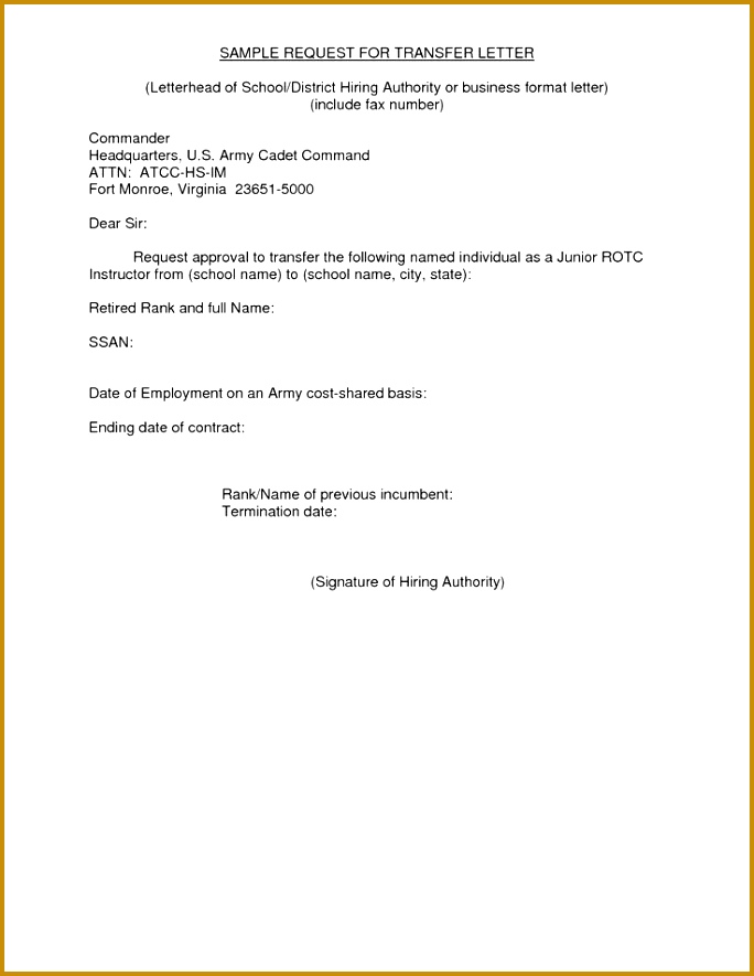 Best Request Letters Letter Sample 885684
