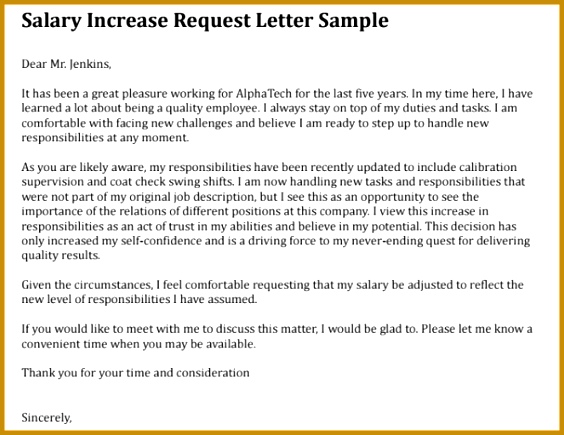 Template For Salary Increase Requestlary Increment Request Letter41 resize=597 458 435564