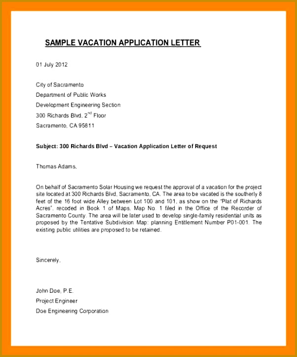 holiday request letter for school request letter for schoolhool holiday request letter vacation application letter templates 723602