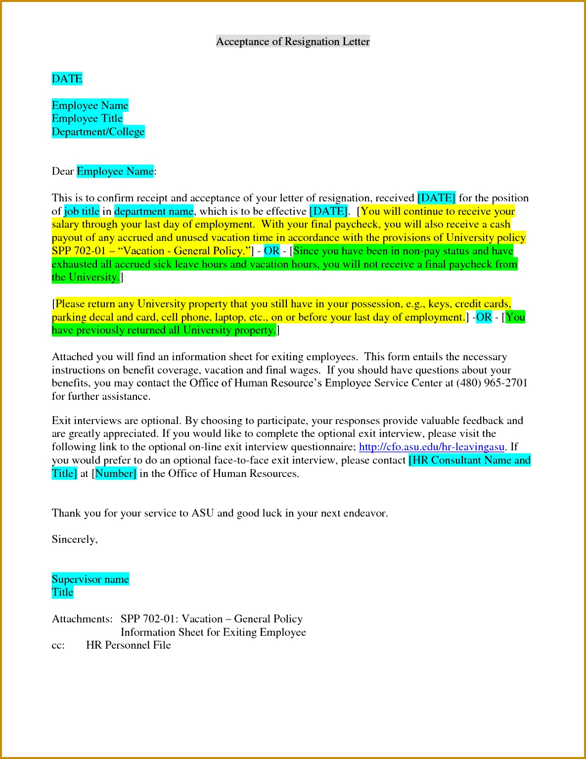 acceptance letter resignation 15341185