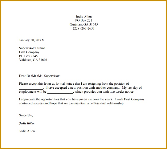 19 Resignation Letter Examples Free Word Excel PDF urinc The formal resignation letter template is a resignation letter template in PDF that can be used by anybody Just add the details of the employer and the 484544