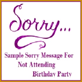 Write a letter to friend who has invited you to attend his birthday party refusing the invitation 279279