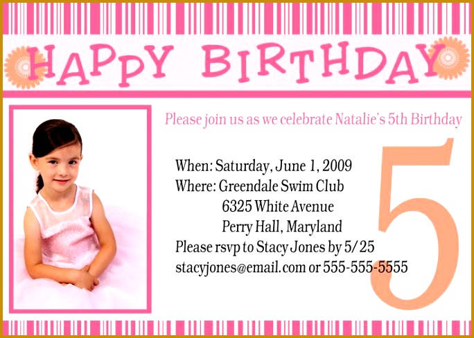 Birthday Party Invitations 488684