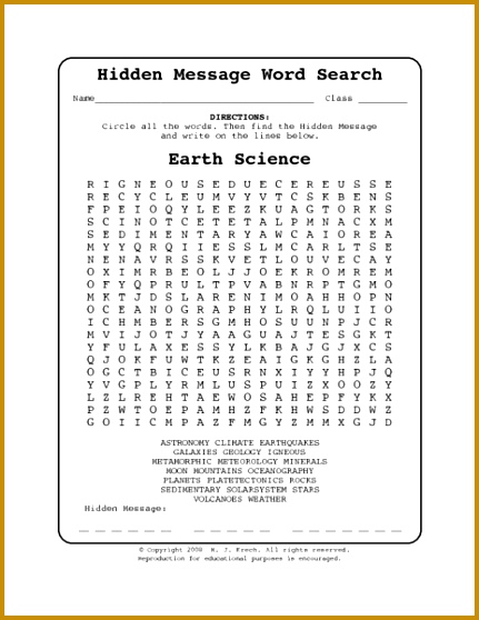 Earth Science Worksheets Geography 431558