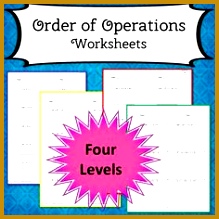 Order of Operations Worksheets 219219