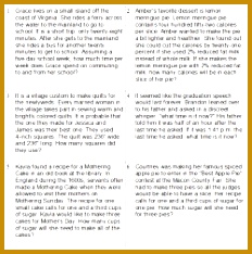 Fraction Word Problems 3rd grade 232234