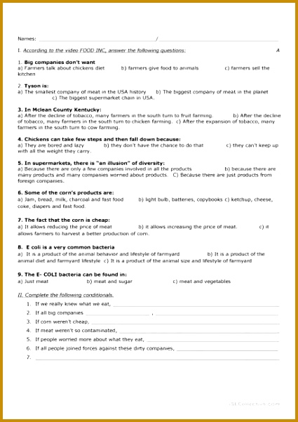 Worksheet Templates Answers To Food Inc Worksheet Answers To 2qek2 Full Size of Worksheet Templates answers To Food Inc Worksheet Food Inc Worksheet Free Esl 601425