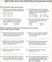6 solving Multi Step Equations Worksheet