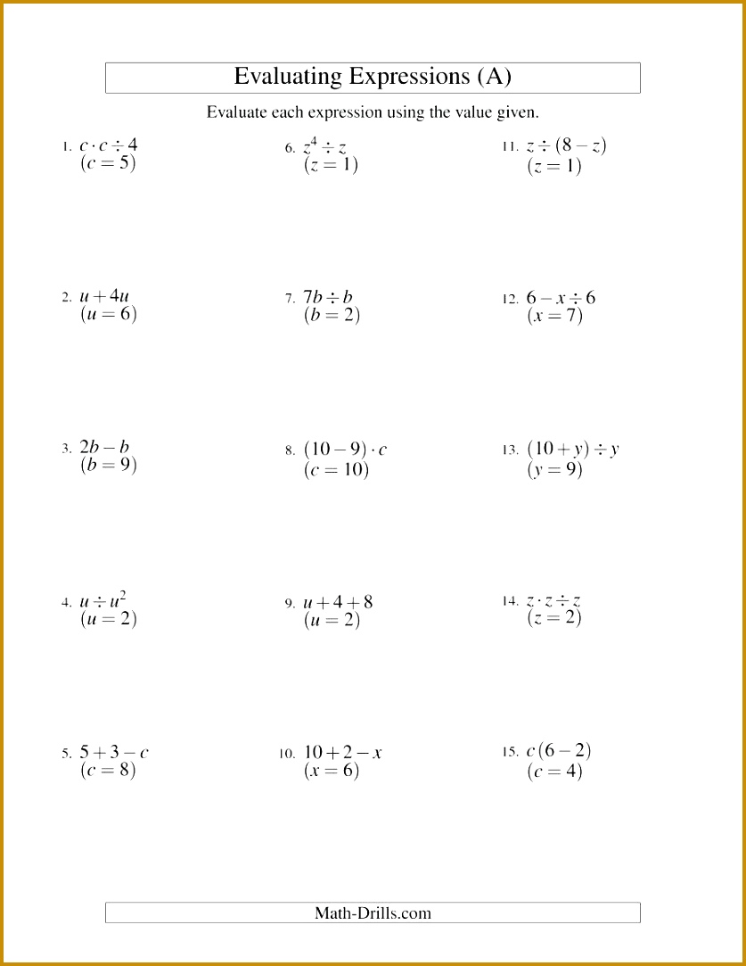 solve 2 step equations worksheets 1083837