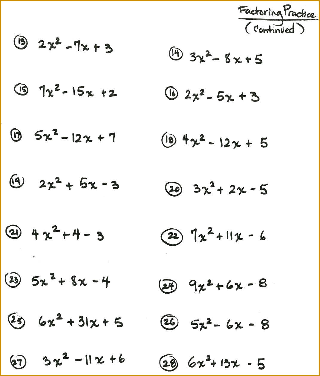 Math Worksheetsg Algebra Trinomials Worksheet Bloomersplantnursery Top Research Paper Ghostwriting Websites For College Best Solutions 12601071