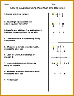 Solving 2 Step Equations Notes Solving 2 Step Equations Notes 325251