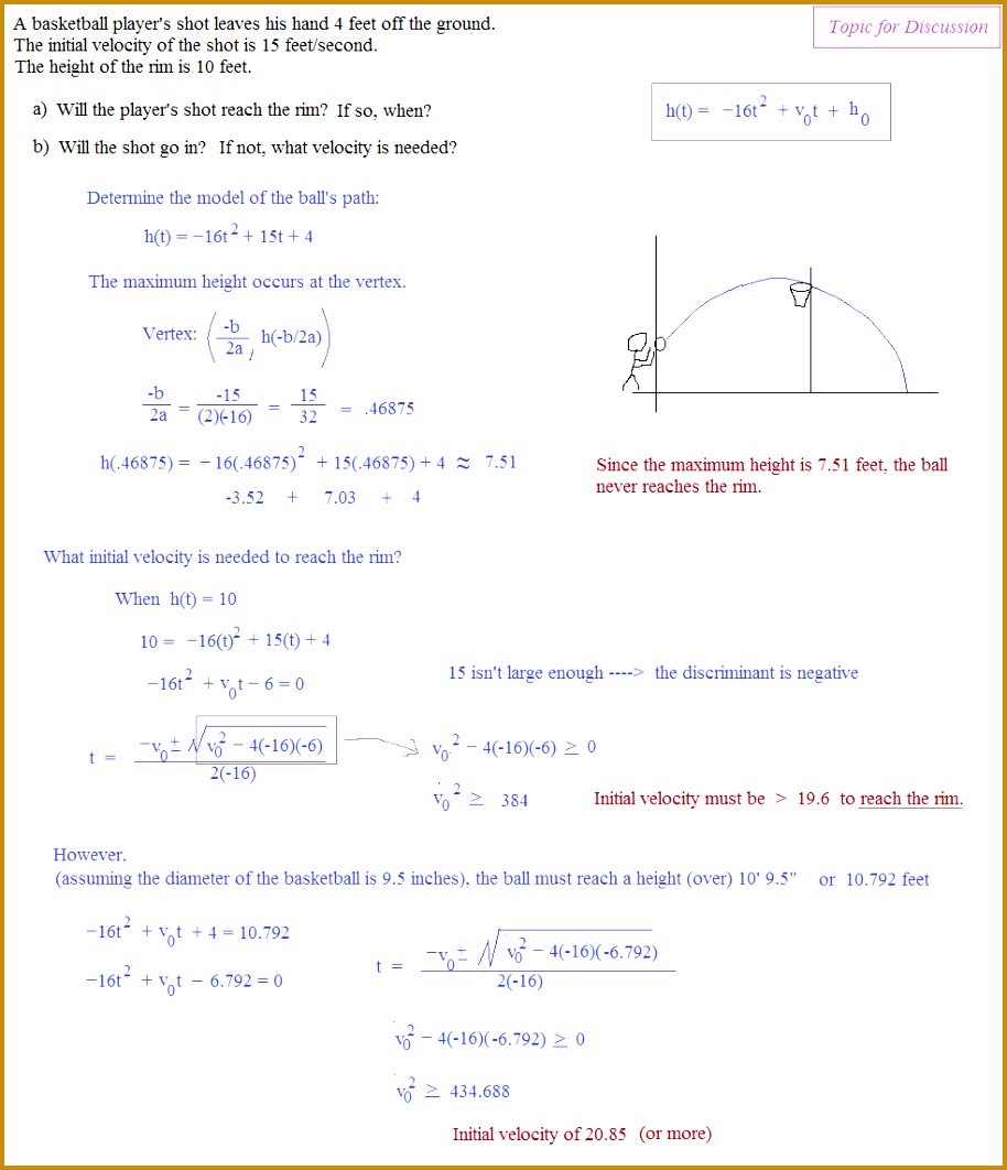 Quadratic Equation Word Problems Worksheet With Answers Worksheets for all Download and Worksheets 1062914