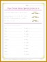 5 Spelling Worksheets