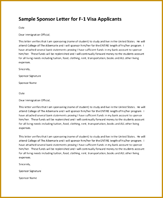 Sponsorship Letter Proposal Sample Sponsorship Letter To The tqcKe Sample Visa Sponsorship Letter Documents In Pdf Word 678558