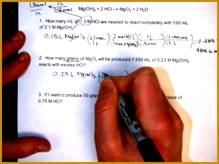 Solving Solution Stoichiometry Problems 334446