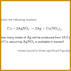 ideal stoichiometry 256 238238