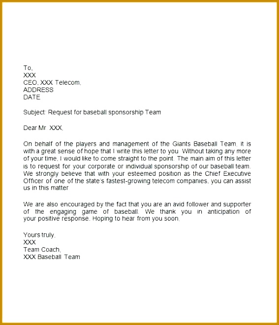 sponsor letter sponsor letter sample for letter for sports sponsor letter sample for student 660567