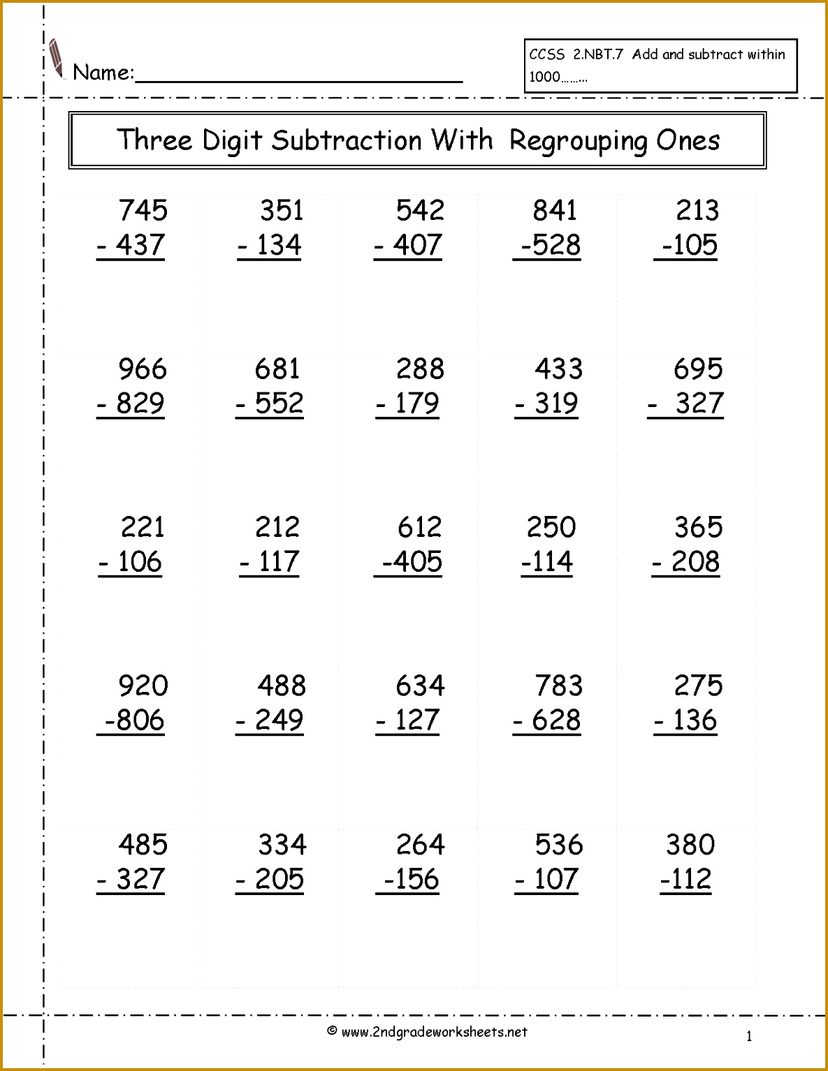 Addition Subtraction Worksheets 2Nd Grade Worksheets for all Download and Worksheets 15341185