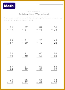 subtraction no borrowing · Printable Math WorksheetsSubtraction Worksheets2nd Grade 303219