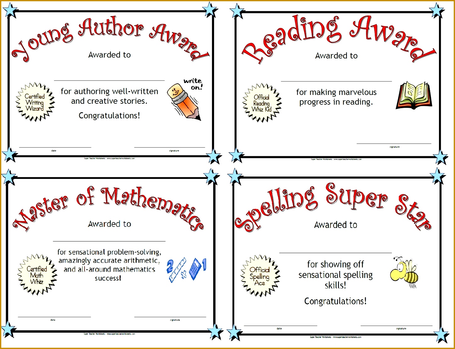award certificates for kids 11101447