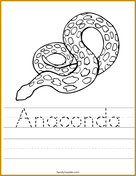 Spotted Snake Worksheet 562435