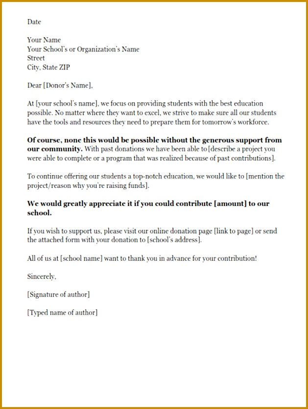 Donation request letter for schools 836629