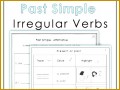 5 Verb Tense Worksheets