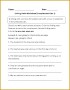 5 Verbs Worksheets
