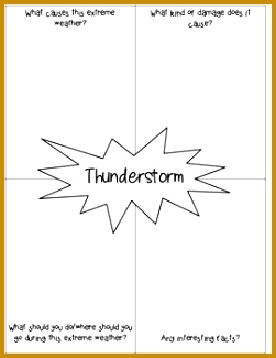 Extreme Weather Research Graphic Organizer Freebie 325251