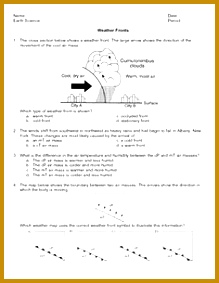 Review Sheet Weather Factors EDITABLE eeiaj Worksheet Weather Fronts Editable 283219