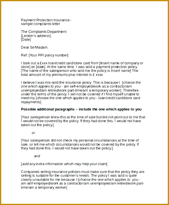 Nice plaint Letter to Car Insurance pany Sample with Additional How to Write A Plaint Letter – Citybirdsub 678558